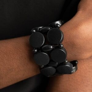 Black Wearable Tech Bracelet